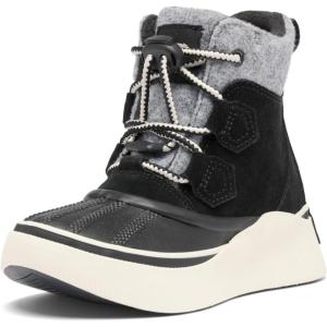 SOREL Children’s Out N About lV Chillz Waterproof Boot(Black/Chalk)