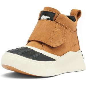SOREL Children’s Out N About lV Strap Waterproof Boot(Taffy/Black)