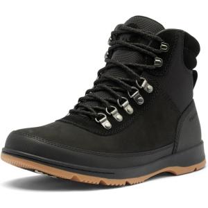 SOREL Men’s Ankeny ll Hiker Plus Waterproof Boot(Black  Gum 10)