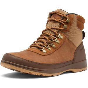 SOREL Men’s Ankeny ll Hiker Plus Waterproof Boot(Velvet Tan/Tobacco)