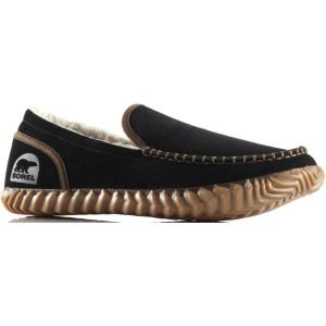 SOREL Men’s Dude Moc Slipper(Black)