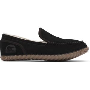 SOREL Men’s Dude Moc Slipper(Black/Black)