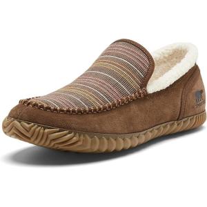 SOREL Men’s Dude Moc Slipper(Umber  Gum 10)