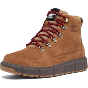 SOREL Men’s Explorer lll Blazer Waterproof Boot(Velvet Tan/Blackened Brown)