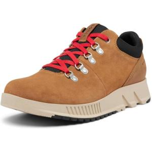 SOREL Men’s Mac Hill Lite Hiker Low Waterproof Sneaker(Elk  Black)