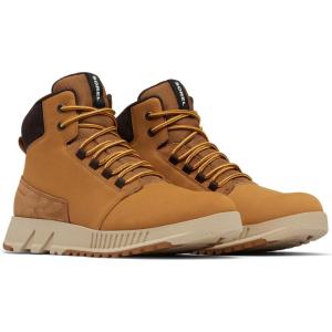 SOREL Men’s Mac Hill Lite Mid Plus Waterproof Boot(Cashew/Blackened Brown)