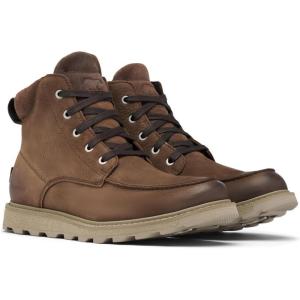 SOREL Men’s Madson ll Moc Toe Waterproof Boot(Tobacco)