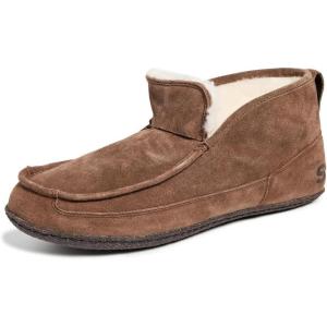 SOREL Men’s Manawan ll Moc Slipper(Tobacco/Blackened Brown)