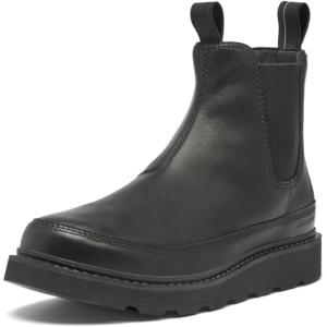 SOREL Men’s Slabtown 62 Chelsea Waterproof Boot(Black/Black)