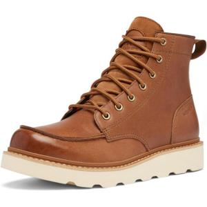 SOREL Men’s Slabtown 62 Moc Waterproof Boot(Velvet Tan/Tobacco)