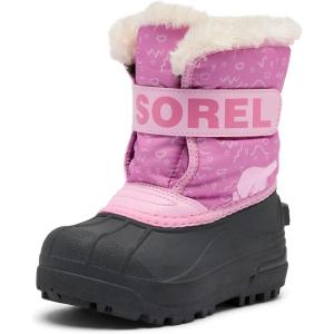 SOREL Toddler’s Snow Commander Boot(Orchid/Pink Flare)