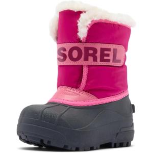 SOREL Toddler’s Snow Commander Boot(Tropic Pink/Deep Blush)