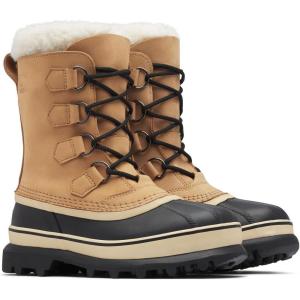 SOREL Women’s Caribou Waterproof Boot – Buff – 8