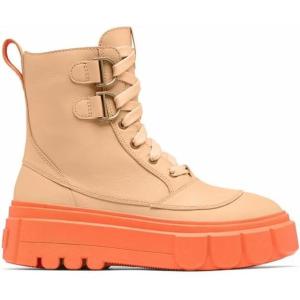 SOREL Women’s Caribou X Lace Waterproof Boot(Ceramic  Optimized Orange)