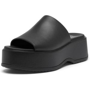 SOREL Women’s Dayspring Slide Sandals(Black  Black)