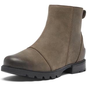 SOREL Women’s Emelie lll Zip Waterproof Boot(Major  Black)