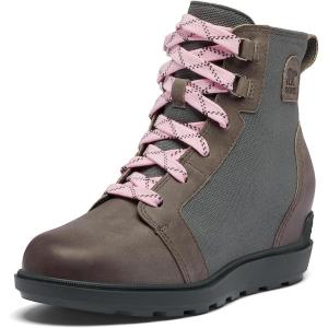 SOREL Women’s Evie II NW Lace Boots(Quarry  Grill)