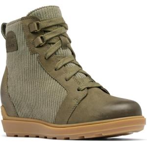 SOREL Women’s Evie II NW Lace Boots(Stone Green  Gum 17)
