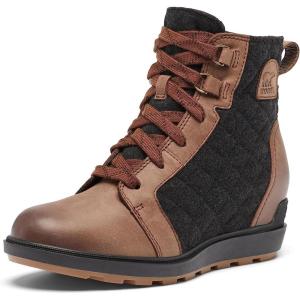 SOREL Women’s Evie II NW Lace Boots(Tobacco  Black)
