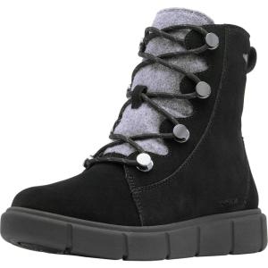 SOREL Women’s Explorer lll Joan Waterproof Boot(Black/Black)