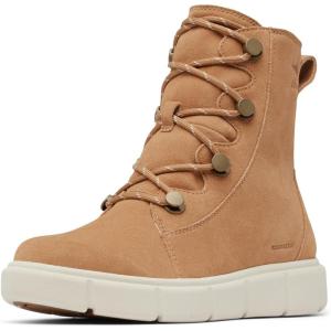 SOREL Women’s Explorer lll Joan Waterproof Boot(Tawny Buff/Chalk)
