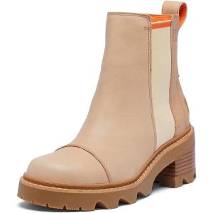SOREL Women’s Joan Now Chelsea Boot(Honest Beige  Gum 2)