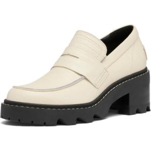 SOREL Women’s Joan Now City Loafer(Chalk/Black)