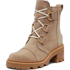 SOREL Women’s Joan Now Lace Boot(Omega Taupe  Gum 2)