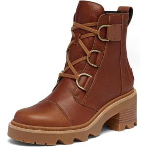 SOREL Women’s Joan Now Lace Boot(Velvet Tan/Black)