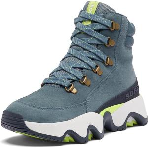 SOREL Women’s Kinetic Impact Conquest Plus Waterproof Boot(Mercury  India Ink)