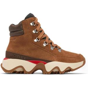 SOREL Women’s Kinetic Impact Conquest Plus Waterproof Boot(Velvet Tan/Tobacco)