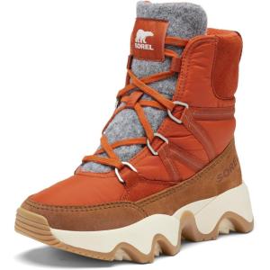 SOREL Women’s Kinetic Impact Sport Waterproof Boot(Sanguine/Velvet Tan)