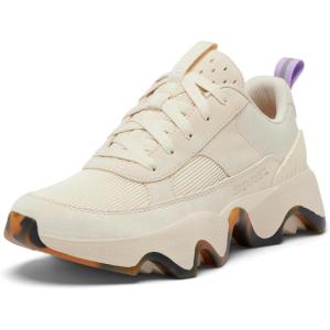 SOREL Women’s Kinetic Impact ll Wonder Lace Sneaker(Honey White/Euphoric Lilac)