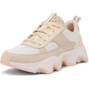 SOREL Women’s Kinetic Impact ll Wonder Lace Sneaker(Pearlescent  Chalk)