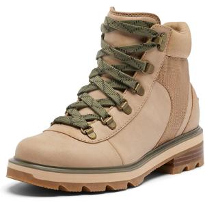 SOREL Women’s Lennox Hiker Waterproof Boots(Canoe  Stone Green)