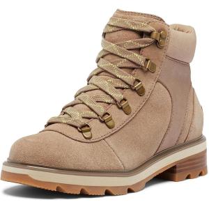 SOREL Women’s Lennox Hiker Waterproof Boots(Omega Taupe  Gum 2)