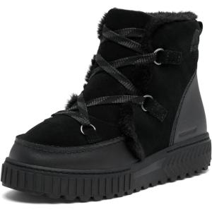 SOREL Women’s ONA AVE Alpine Waterproof Boot(Black/Black)