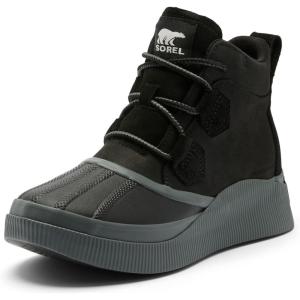 SOREL Women’s Out N About lV Classic Waterproof Boot(Black/Grill)