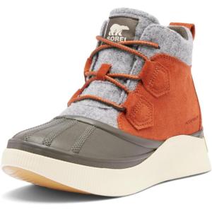 SOREL Women’s Out N About lV Classic Waterproof Boot(Sanguine/Jet)