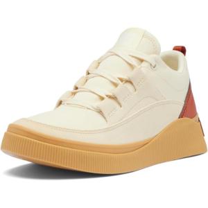 SOREL Women’s Out N About lV Low Waterproof Sneaker(Honey White/Sanguine)