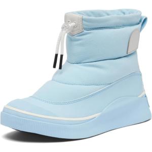 SOREL Women’s Out N About lV Puffy Waterproof Boot(Arctic Sea/Chalk)