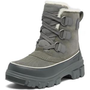 SOREL Women’s Tivoli V Waterproof Boot(Quarry  Grill)