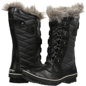 SOREL Women’s Tofino ll Waterproof Boot(Black  Stone)