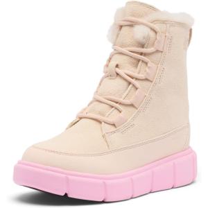 Sorel Children’s Explorer lll Lace Boot(Pearlescent/Pink Flare)