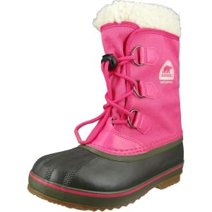 Sorel Children’s Yoot Pac Nylon Waterproof Boot(Ultra Pink  Alpine Tundra)