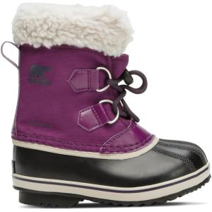 Sorel Children’s Yoot Pac Nylon Waterproof Boot(Wild Iris/Dark Plum)