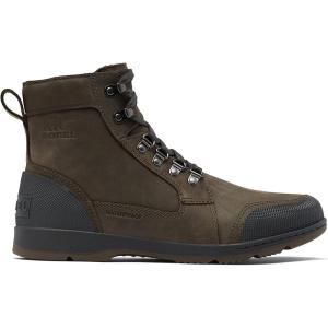 Sorel Men’s Ankeny II Mid Waterproof Boots(Brown Major X Coal)