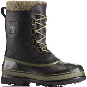 Sorel Men’s Caribou Snow Boot(Black/Nori)