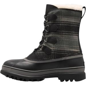Sorel Men’s Caribou Snow Boot(Black/Quarry)