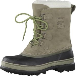 Sorel Men’s Caribou Snow Boot(Green Sage  Black)